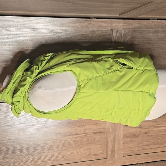 Luii Bright Green Puffer Vest - Picture 7 of 12